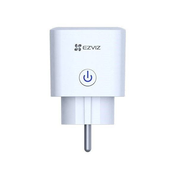  CS-T30-10B-EU Πρίζα Λευκή Με Διακόπτη Smart Plug WiFi Ezviz Consumption Monitoring