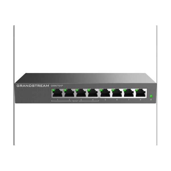 Grandstream GWN7701P 8-Port Gigabit Unmanaged PoE Switch