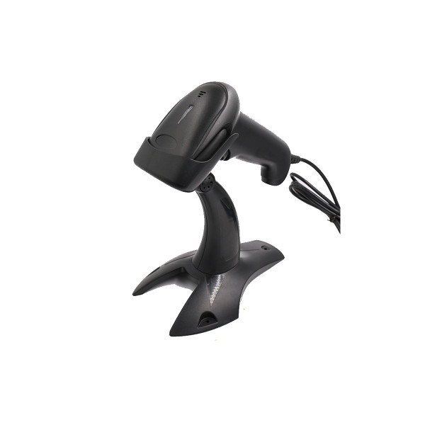 ALFA BC-05 USB μαύρο με βάση 2D barcode scanner υψηλής απόδοσης