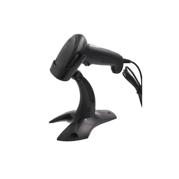 ALFA BC-05 USB μαύρο με βάση 2D barcode scanner υψηλής απόδοσης