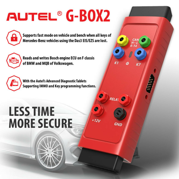 AUTEL G-BOX Tool OBD2 for MB All Keys Lost Work with Autel MaxiIM IM608