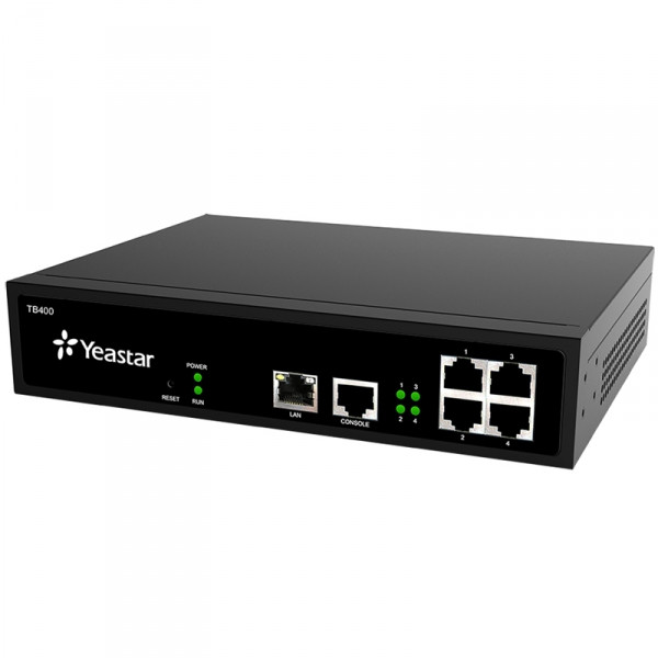 Yeastar TB400 - VoIP BRI Gateway(BRI-VoIP) - 4 BRI ports 