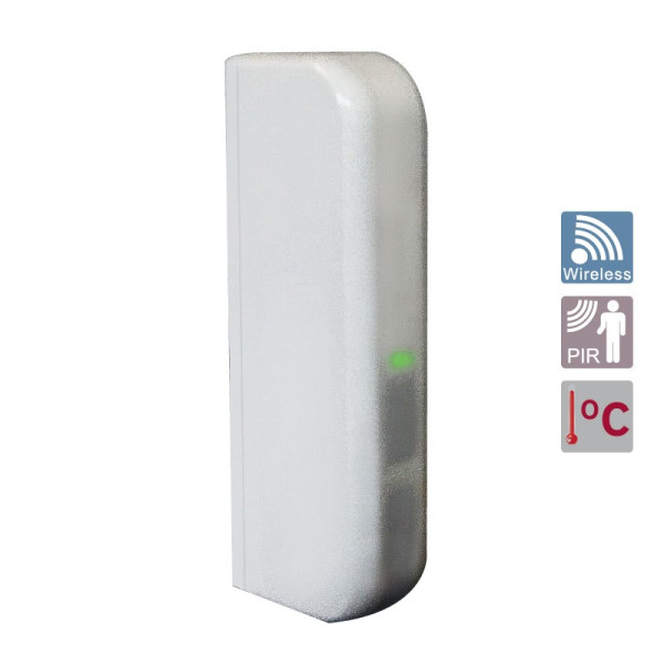 HIKVISION DS-PDC10AM-EG2-WE ασύρματος ανιχνευτής κίνησης (PIR) κουρτίνας, εξωτερικού χώρου...