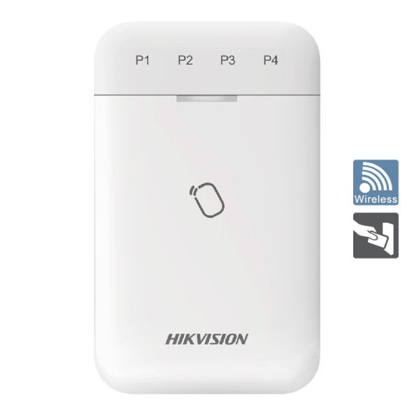 HIKVISION DS-PT1-WE ασύρματος proximity reader για όπλιση / αφόπλιση πίνακα AX PRO,