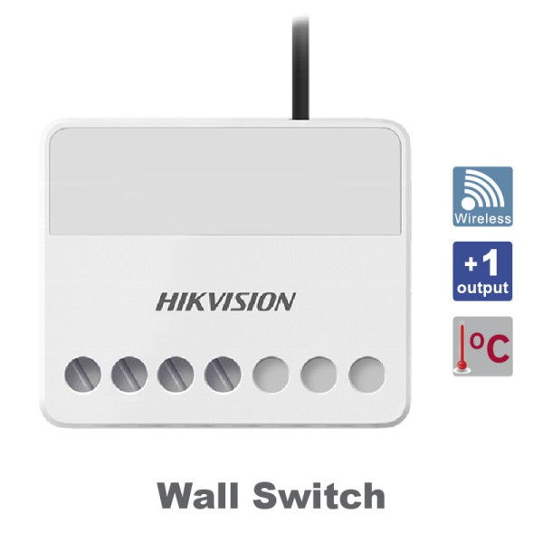 HIKVISION DS-PM1-O1H-WE Αµφίδροµη ασύρµατη έξοδος ρελέ 230 VAC, για πίνακα AX PRO