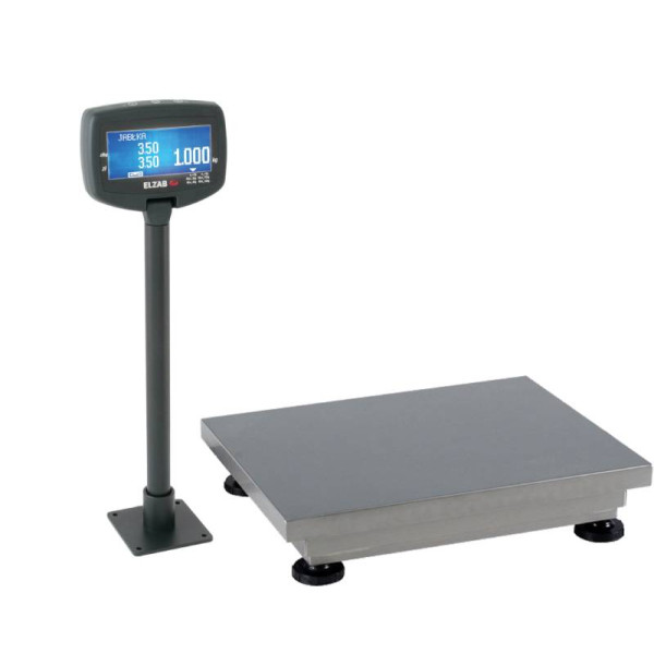 ELZAB Vega 2 6/15KG με καλάθι εγκατάστασης για την συγχώνευση του ζυγού στον πάγκο.