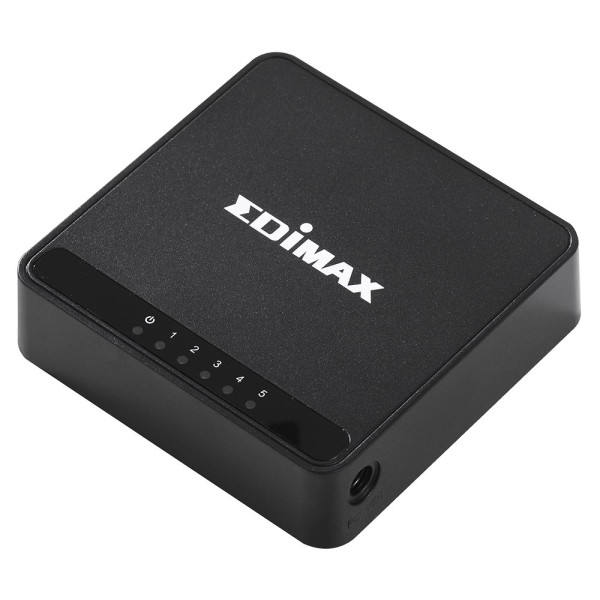 EDIMAX ES-3305P SWITCH , 5 PORTS 10/100MBPS DESKTOP SWITCH, 2YW.