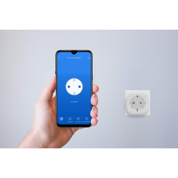 CLEVER PLUG MINI Έξυπνη πρίζα Wi-Fi σε μικρό μέγεθος που ταιριάζει σε κάθε γωνιά του σπιτιού σας
