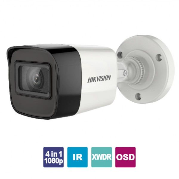 HIKVISION DS-2CE16D3T-ITF 2.8 Κάμερα Bullet 4in1 1080p, εξωτερικού χώρου