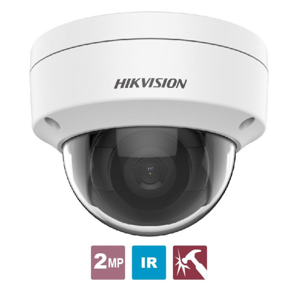 HIKVISION DS-2CD1121-I(F) 2.8Δικτυακή κάμερα Dome 2MP, εξωτερικού χώρου, 1/2.7’’, 