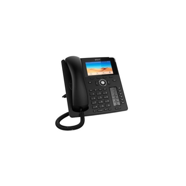 SNOM D785  επαγγελματικό IP phone, που υποστηρίζει έως δώδεκα λογαριασμούς SIP και HD audio