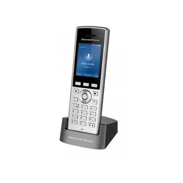 Grandstream WP822 Cordless WiFi IP Phone ασύρματο Wi-Fi phone που προσφέρει dual-band 802.11a/b/g/n/ac Wi-Fi 