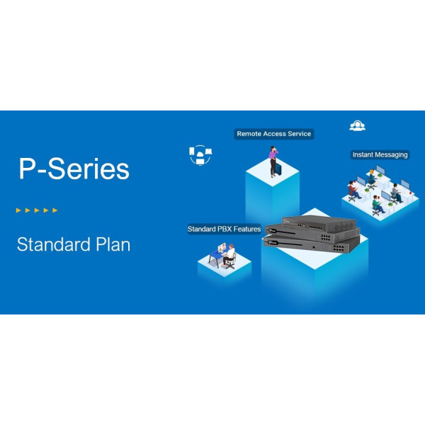 Yeastar P550 Standard Plan Yeastar Standard Plan (1-year service) includes : • Standard PBX Features • Instant Messaging • Remote Access Service 