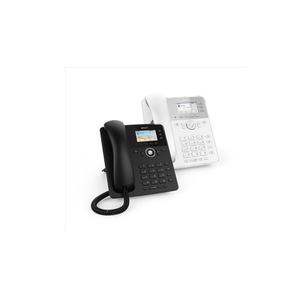 Snom D717 White Feature-rich IP desktop phone with superior voice quality