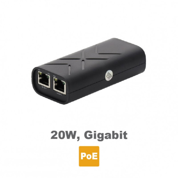PULSAR EXT-POEG2 Gigabit Ethernet PoE Repeater, 1 εισόδου Ethernet PoE 10/100/1000 και 2 εξόδων PoE 10/100/1000