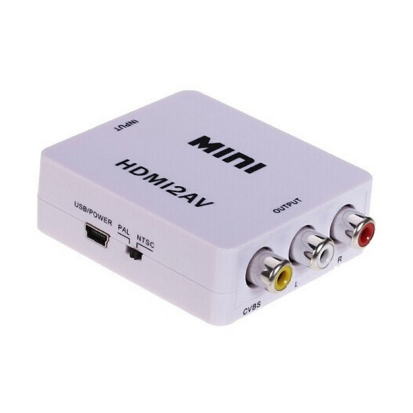 HDMI2AV Μετατροπέας σήματος HDMI σε Audio VIDEO 3RCA 1080p 