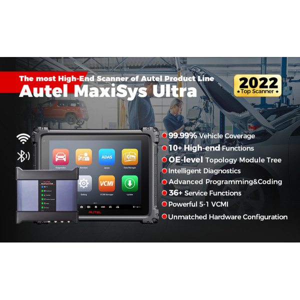 Autel Maxisys Ultra Diagnostic & Measurement System with Advanced 5-in-1 VCMI