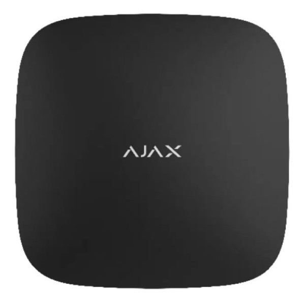 AJAX HUB 2 PLUS BLACK Ο εγκέφαλος του συστήματος με οπτική επιβεβαίωση συναγερμού, Wi-Fi και LTE