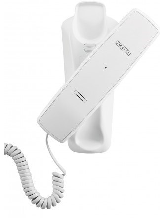 Alcatel TEMPORIS 10 Analog Corded Phone - White 